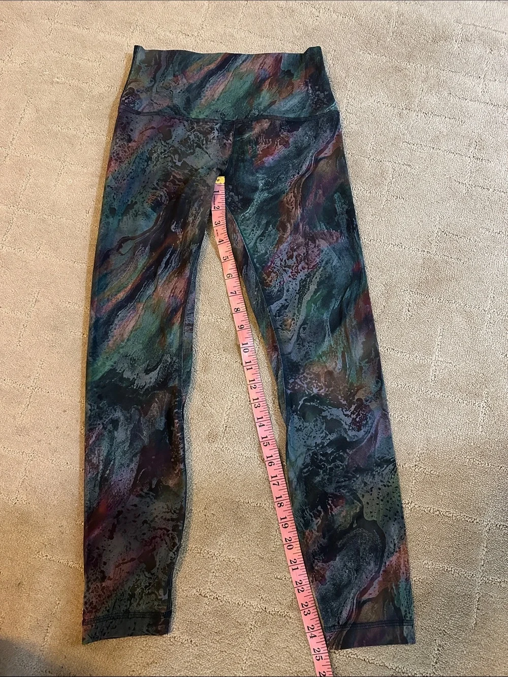 Lululemon Align Cosmic Shift Multi  25” from Australia in a size 6